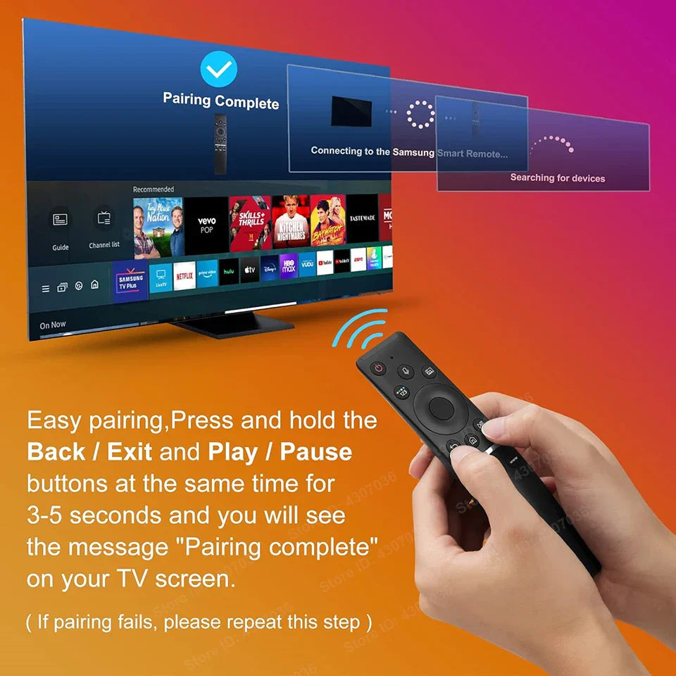 Voice Replacement Remote Control for Samsung TV Curved Frame UHD QLED LED 4K 8K Smart TVs, Universal Remote for All Samsung TV