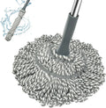Self-Wringing Twist Mop with 52.5 Inch Handle for Hardwood, Tile & Laminate Floors