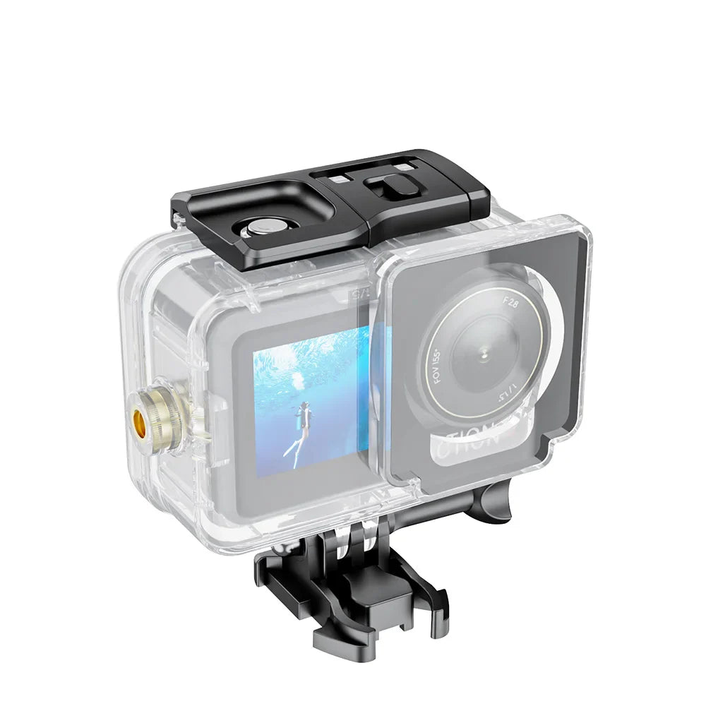 40M Waterproof Case for DJI OSMO Action 6 Underwater Dive Housing Protective Diving Cover Mount Accessories