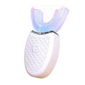 Intelligent U-Type Toothbrush 360 Degrees Sonic Electric Automatic with USB Charge Waterproof Silicon Head for Oral Care