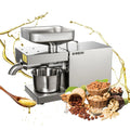 1500W 110V/220V Automatic Cold Press Oil Machine, Oil Cold Press Machine, Sunflower Seeds Oil Extractor, Olive Oil press Extract