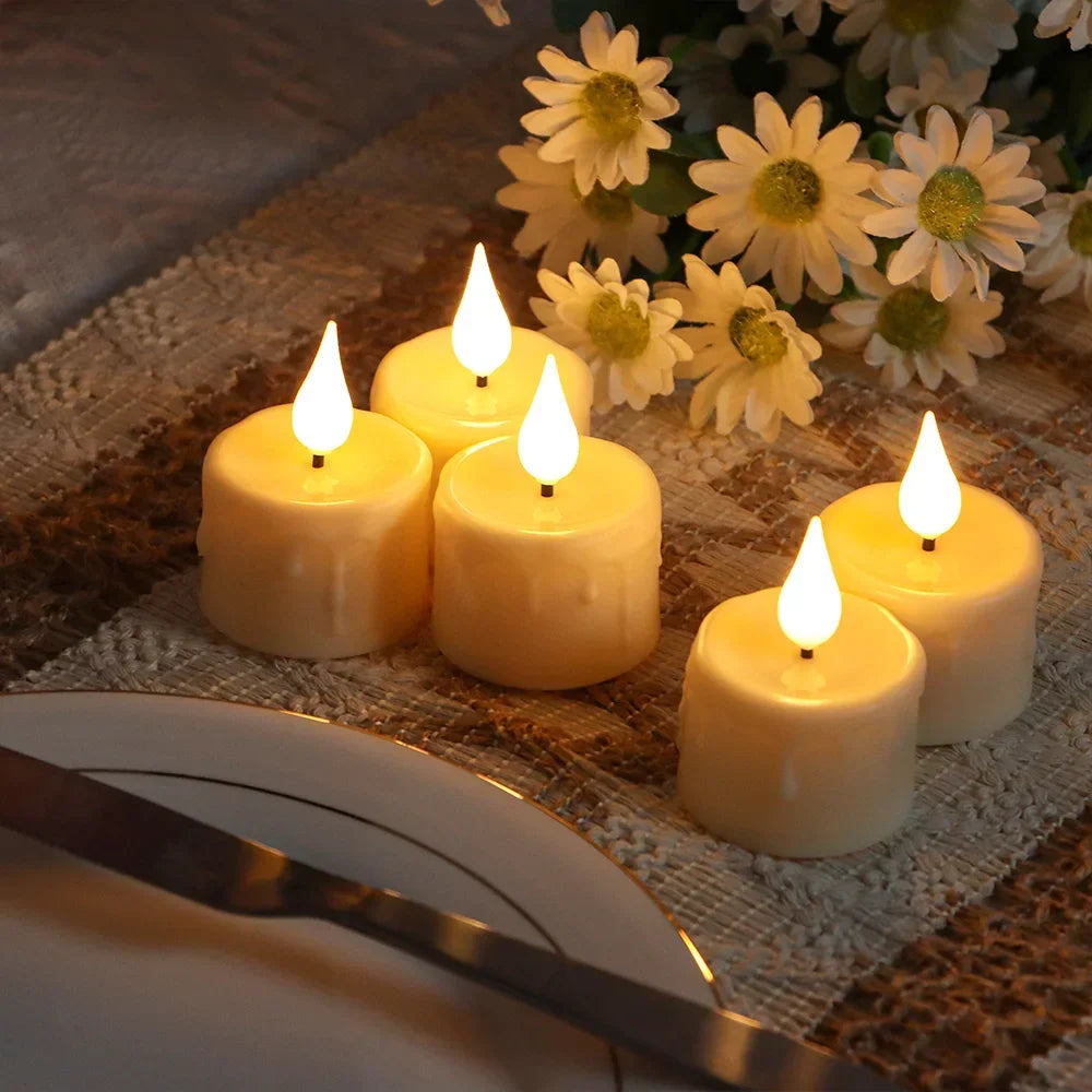 Rechargeable LED Candles With Remote Control LED Candles For Room Decor Birthday Home Decor Festival Decoration Flameless Candle