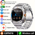 2026 New Upgraded TWS 2 in 1 Men SmartWatch with Headphones Bluetooth Call IP68 Waterproof Outdoor Sport Smartwatch For gift Hot