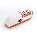 1pc Electric Knife Sharpener Multifunctional Automatic Professional 4 Gears Kitchen Electric Knife Sharpener Kitchen Accessories