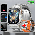 2026 Military Outdoor 1000 mAh Battery Smart Watch Men GPS Sports Heart Rate IP68 Waterproof BT Call Smartwatch For Man Gift Hot