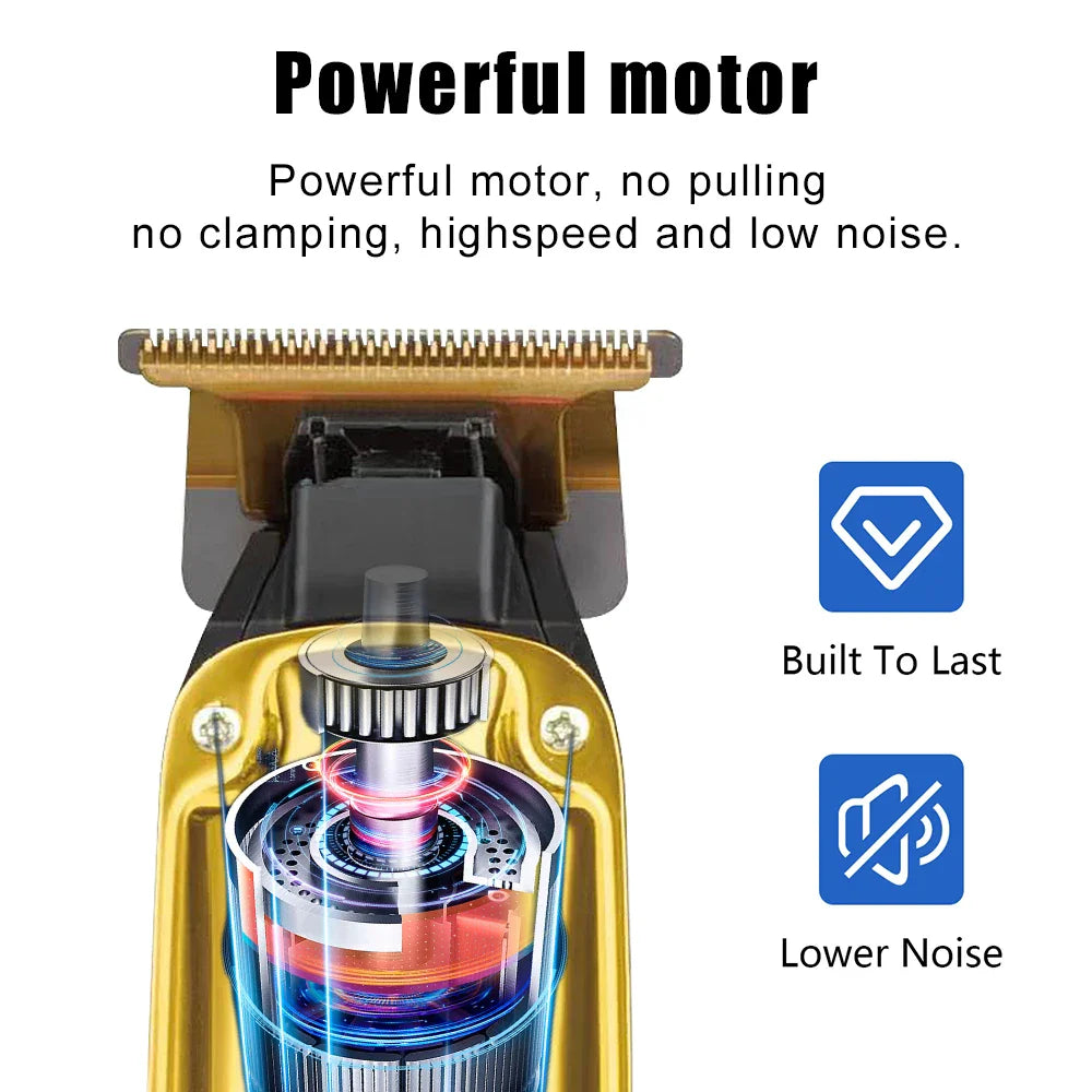 hiena hair Clipper Electric Hair Cutting Machine Cordless Haircut Machine Rechargeable Hair Trimmer Portable Trimmer for men