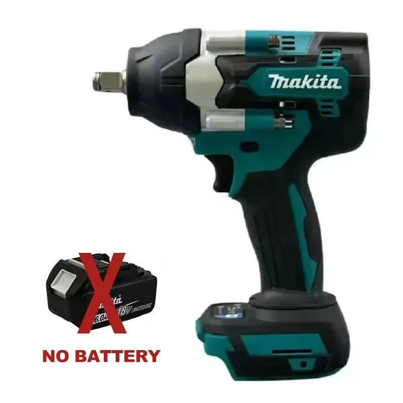Makita 1000N.M DTW700 Torque Brushless Electric Impact Wrench Cordless Electric Drill 1/2" Wrench Power Tools For 18V Battery