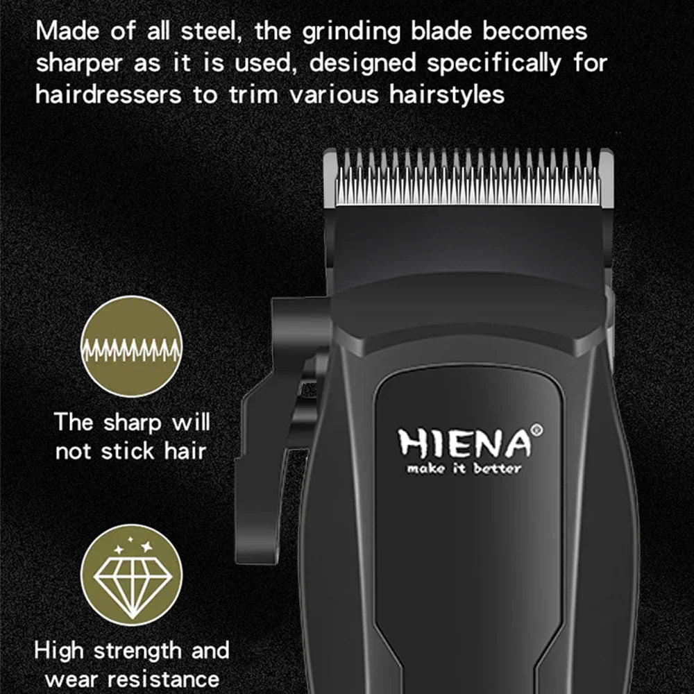 Hair Clippers for Men Professional Cordless Barber T-Blade Beard/Hair Trimmer Set Electric Razor Foil Shaver Nose Men's Hair Cut