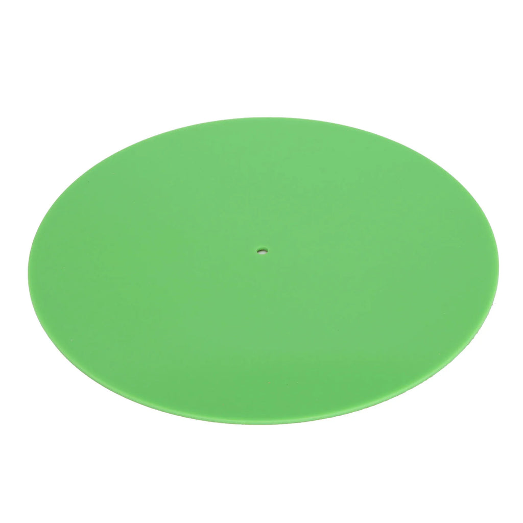 Turntable Mat Reduce Static Dust Noise Replacement Acrylic Record Platter Slipmat for 12 Inch Record Player