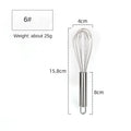6/8/10/12inch Stainless Steel Egg Stirring Balloon Whisk Manual Egg Beater Mixer Kitchen Baking Utensil Cream Butter Whisk