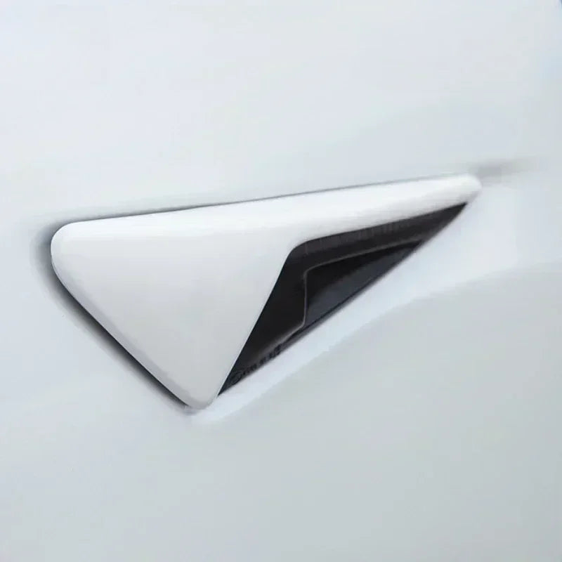 2PCS For Tesla Model 3 Y X S Side Camera Carbon Fiber ABS Protection Cover For Tesla Model 3 Model Y Car Accessories 2017-2022