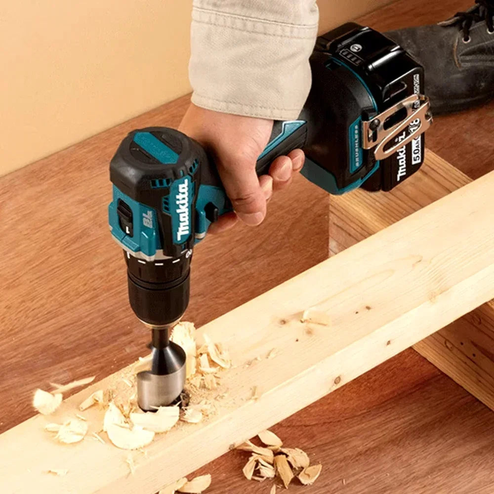 Makita DDF487 Cordless Driver Drill Brushless Electric Impact Screwdriver 18V Rechargeable Power Tool Original Makita