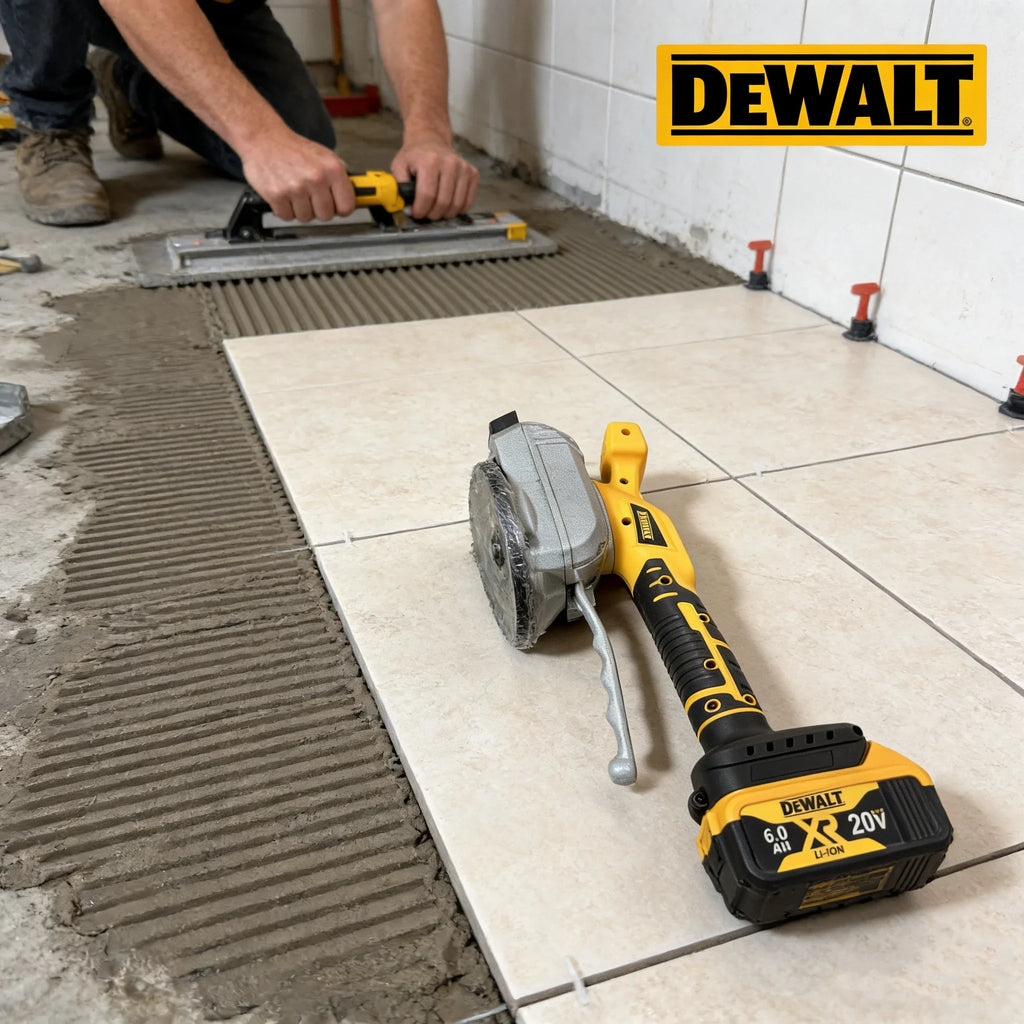 Tile Vibration Leveling Machine For DEWALT 18 Battery 5-SPEED Adjustable Tiler Vibrator Tool For Floor Wall Home Tile Tool