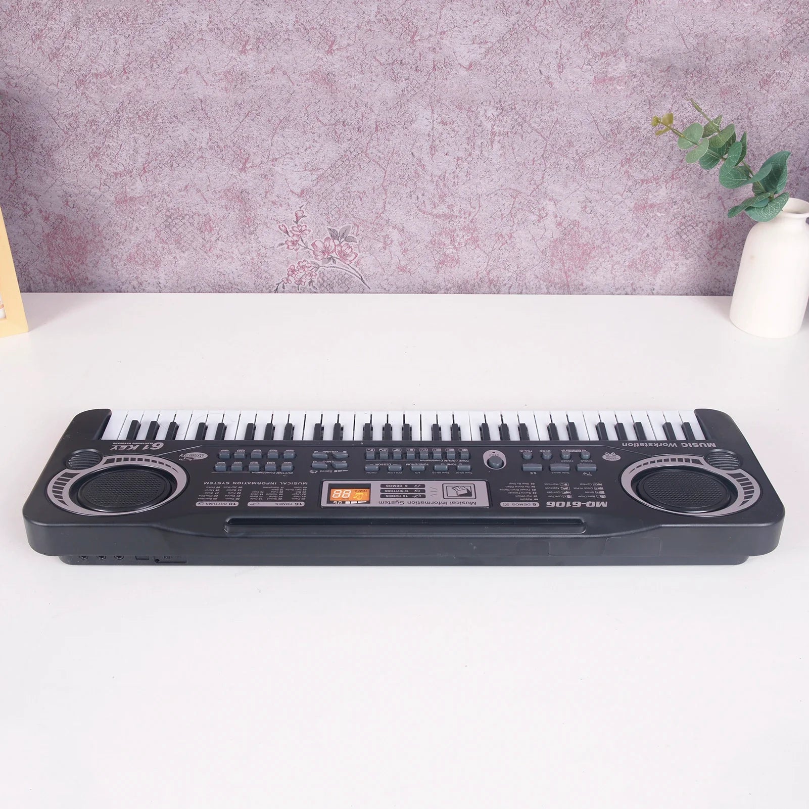 61 Keys Black Digital Music Electronic Keyboard KeyBoard Electric Piano Kids Gift Musical Instrument
