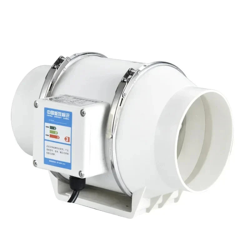 Exhaust Fan Home Mute Inline Duct Fan Bathroom Exhaust Fan Ventilation Equipment Kitchen Bathroom Wall Mounted Air Purifying Ve