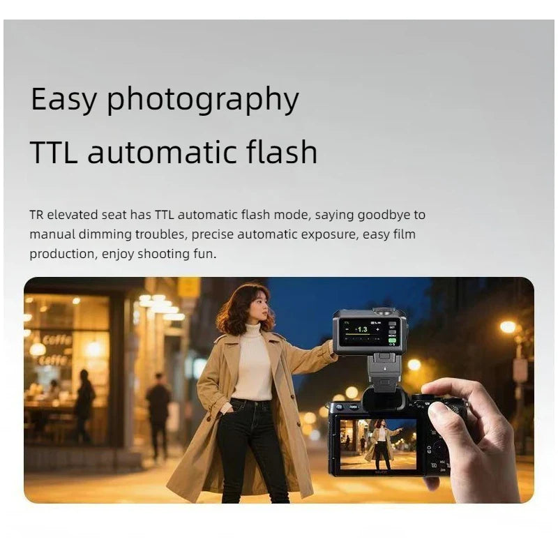 Godox TR flash hot shoe height increasing seat it30Pro external high pad hot shoe converter suitable for Shenniu mini flash iM30