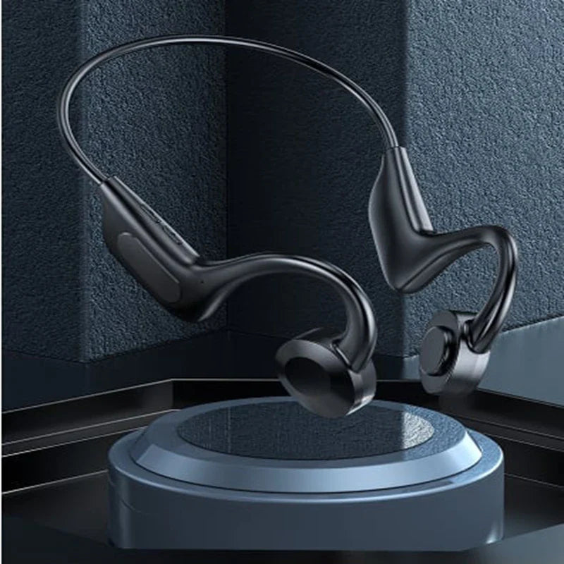 NEW Bone Conduction Headphones Wireless Bluetooth Earphone Sports Headset Hands-free With Mic For Running