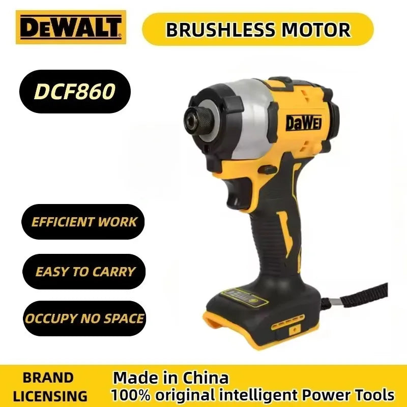 Dewalt DCF860 Brushless Electric Drill Screwdriver Cordless Compact Drill / Driver Rechargeable Upgraded drills Power Tools