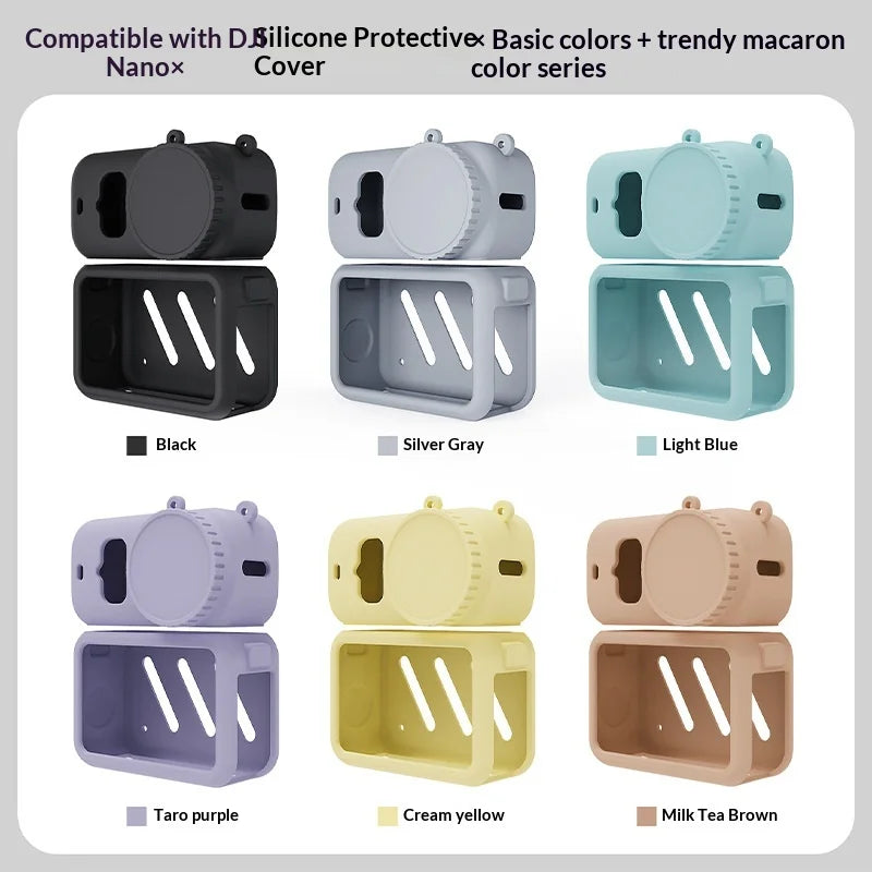 DJI OSMO Nano Full-Body Silicone Cover, Scratch-Resistant Protective Camera Skin, Ultra-Fit Lightweight Accessory