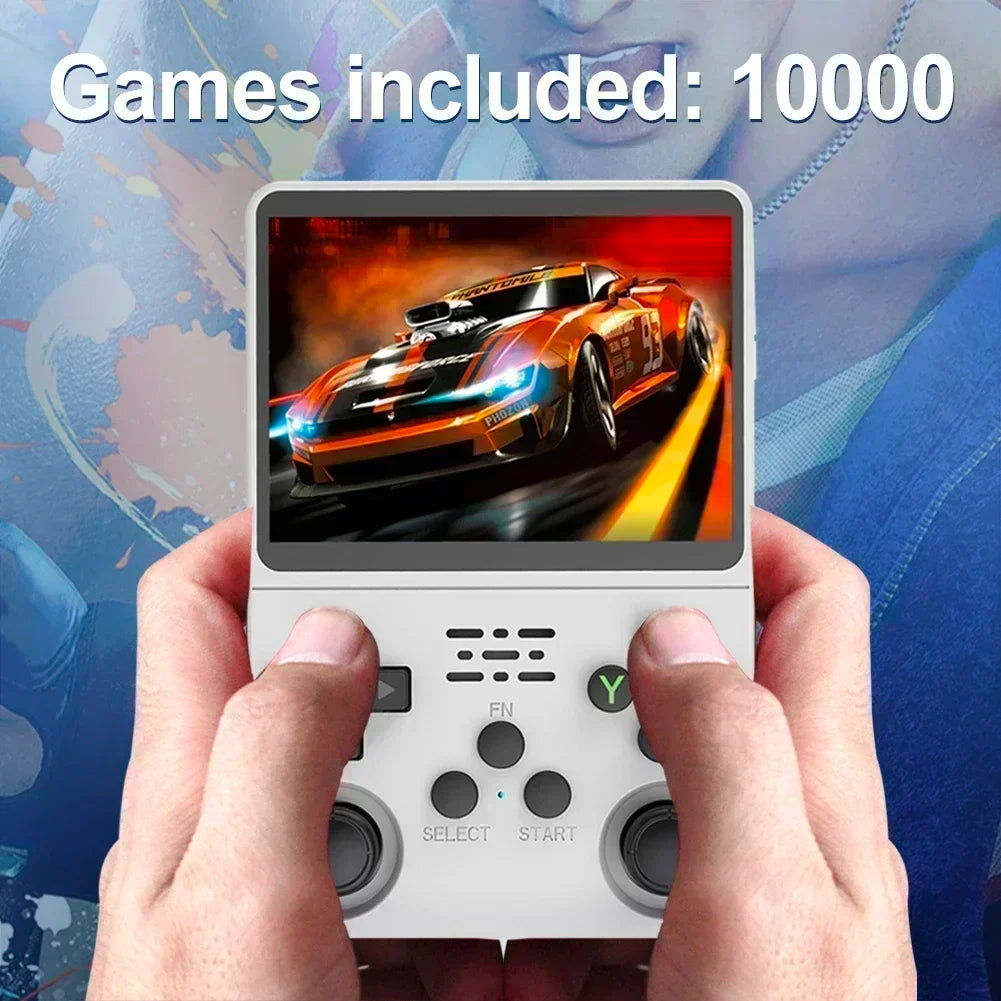 R36S Retro Handheld Console 3 5 Inch IPS Screen 64GB 128GB 256GB Portable Gaming Device with Built in Games