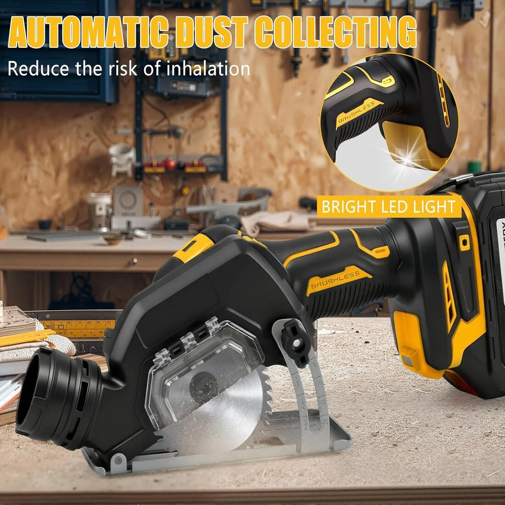 DeWALT Cordless Angle Grinder 3 Inch Mini Polishing Grinding Machine Electric Cutting Power Tools For 20V 18V Battery