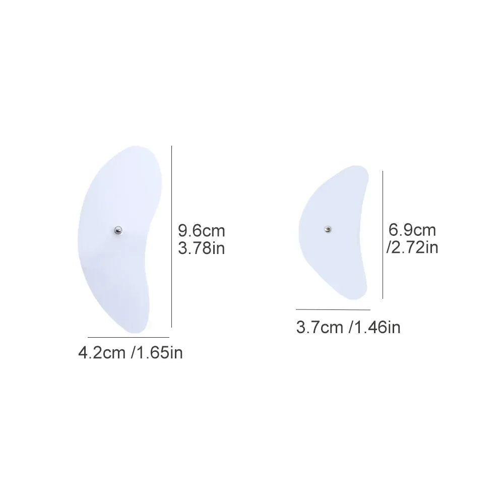 4/16PCS Muscle Stimulator Electrode Pads EMS Muscle Stimulator Electric Massager Replacement Conductive Gel Sticker Health Care