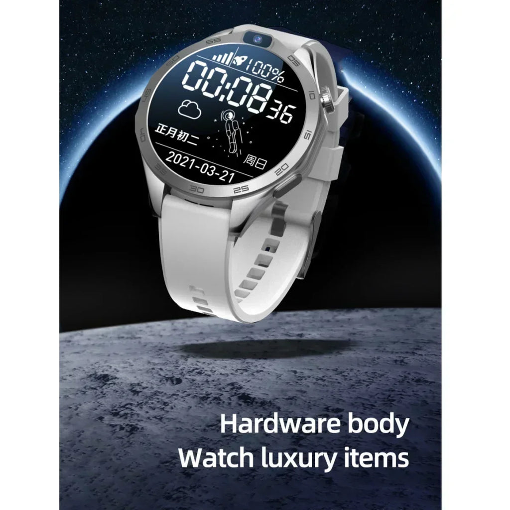 X11 New Android smartwatch 1.85-inch 1380mah battery 200W dual HD cameras GPS WIFI heart rate download APP smartwatch men waomen
