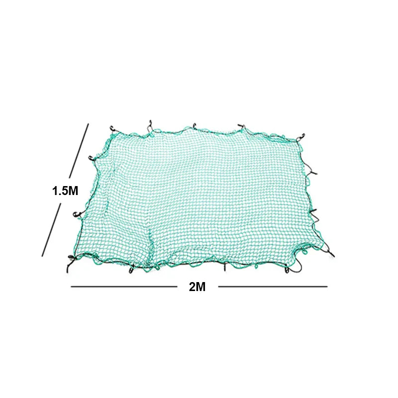 Car Universal Green Truck Cargo Accessories Roof Polyethylene Professional Trailer Net Extend Mesh Cover Luggage Strong Net