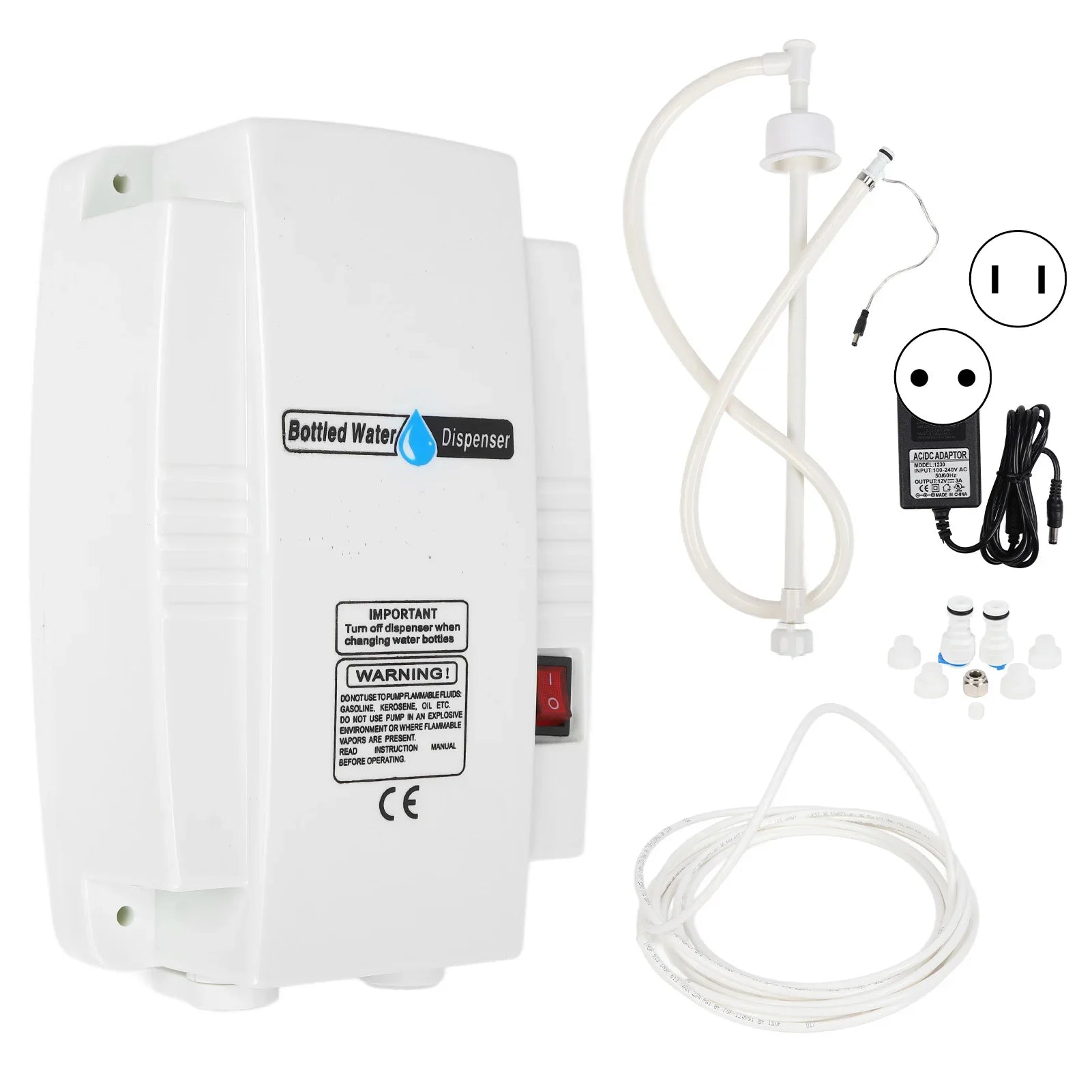 Water Dispenser Pump System Single Tube Self Priming Electric Dispensing Pumps Systems for Coffee Machines
