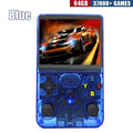 Retro Handheld Game Console R36S 3 5 Inch IPS Screen 64GB 128GB 256GB Portable Gaming Device with Built in Games