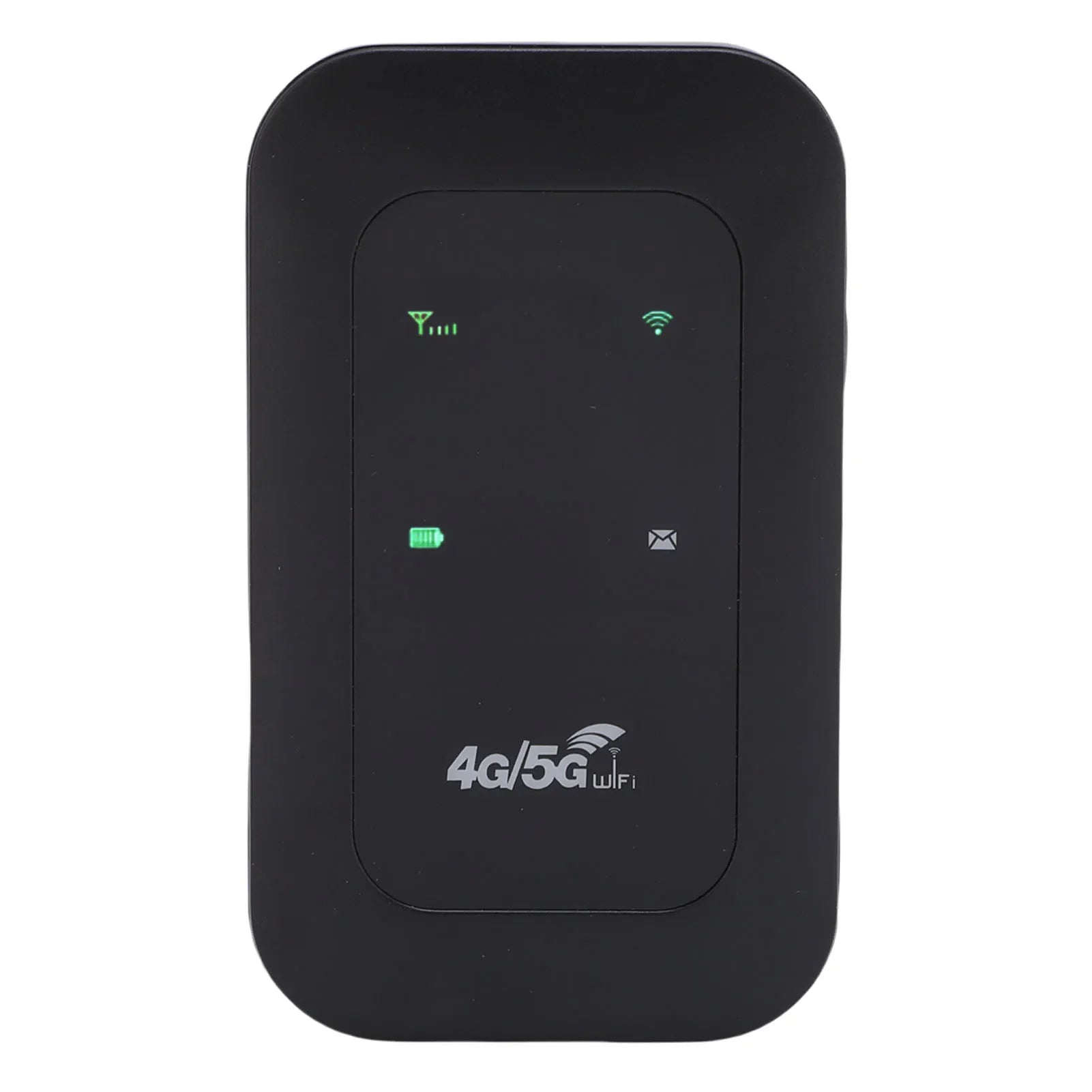 Mobile WiFi Router 2100mAh Battery Supports 10 Connected Devices 4G 5G WiFi Hotspot 300Mbps High Speed Portable for Business