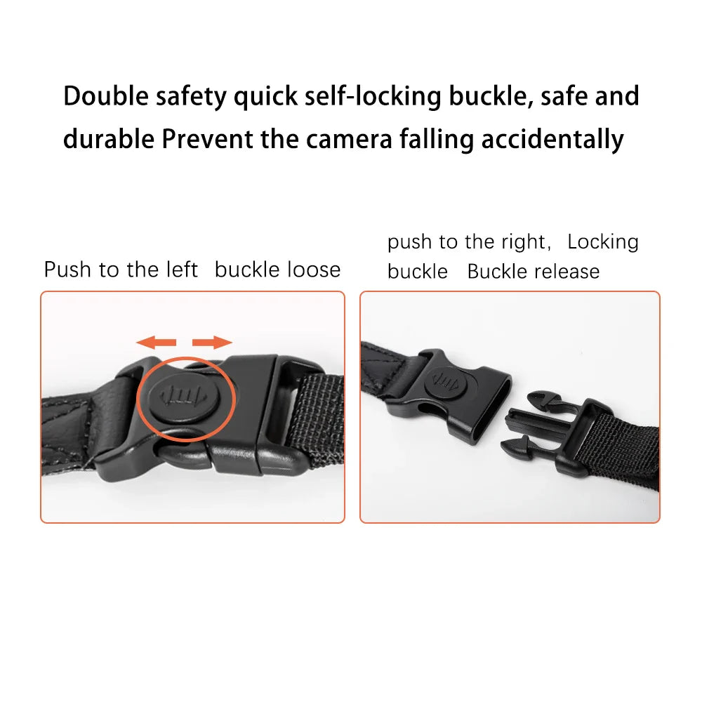 Camera Wristband Lightweight Camera Hand Strap Quick-ReleaseSecure Camera Sling Strap for Canon/Nikon/Sony Fujifilm DSLR Camera