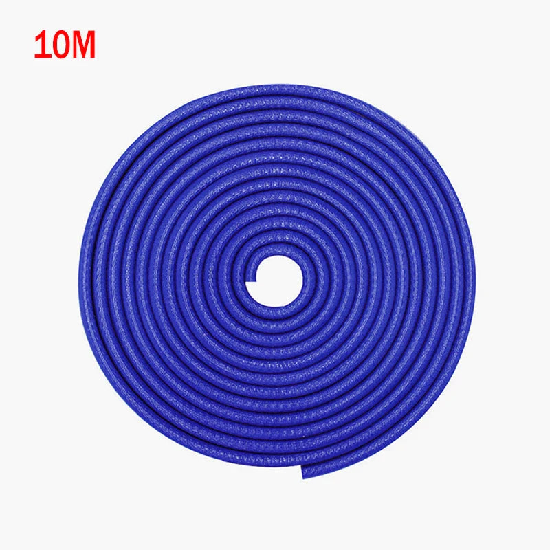 5/10M Car Door Protector Edge Scratch Strip Guard Trim Universal Car Door Anti Collision Protection With Steel Carstyling