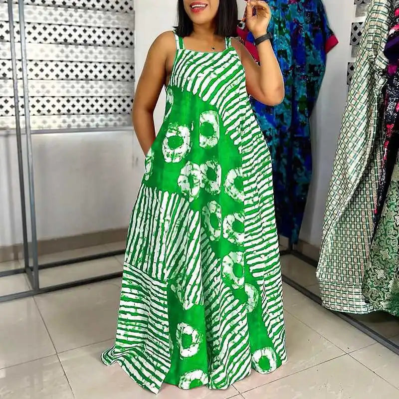 Sleeveless Party Beach Sundress Tank Long Casual Loose Dress
