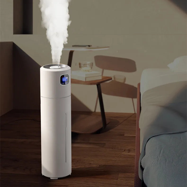 12L Cool Mist Humidifier, Ultrasonic Quiet Operation, Top Fill Design for Large Room Bedroom Office, BPA-Free & Easy Clean