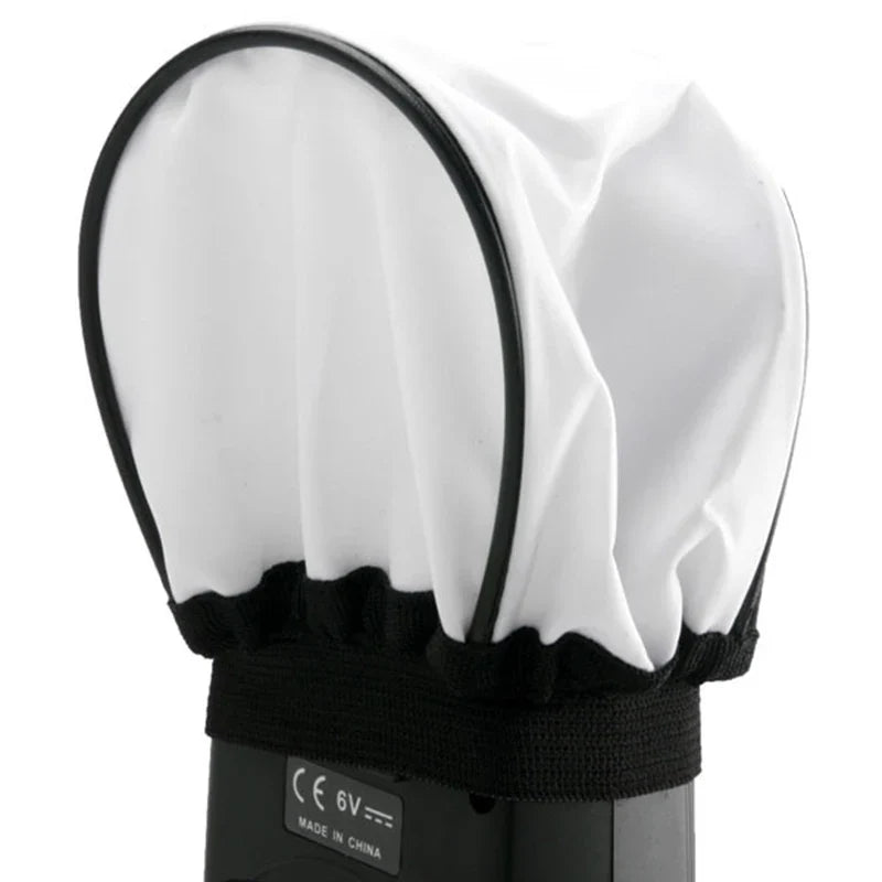 Set top flash soft light cover universal universal cover hot shoe flash soft light cloth cover photography external flash soft l