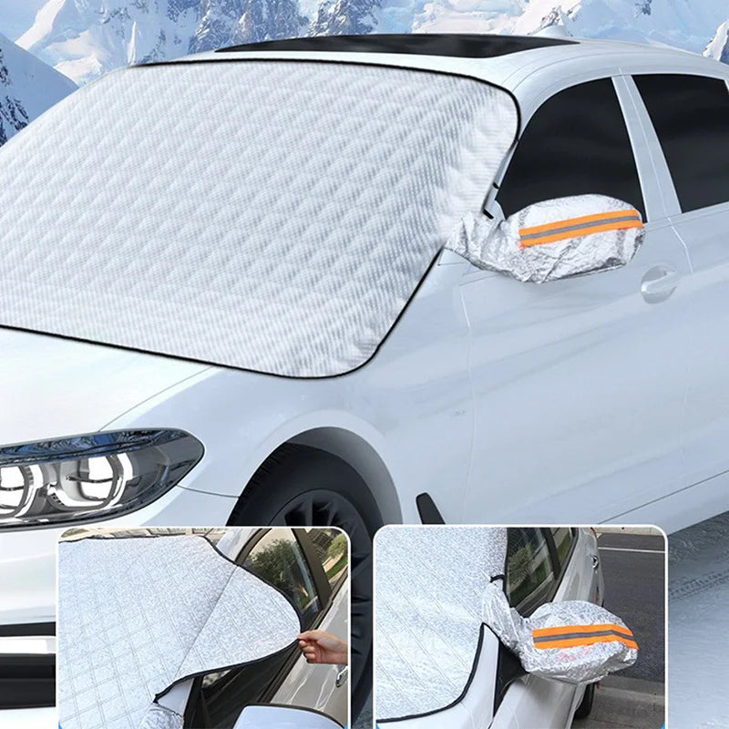 1Pc Car Windshield Snow Anti-UV Shield for Winter Car Cover Front Window Anti Ice Frost Outdoor Protection Car Cover