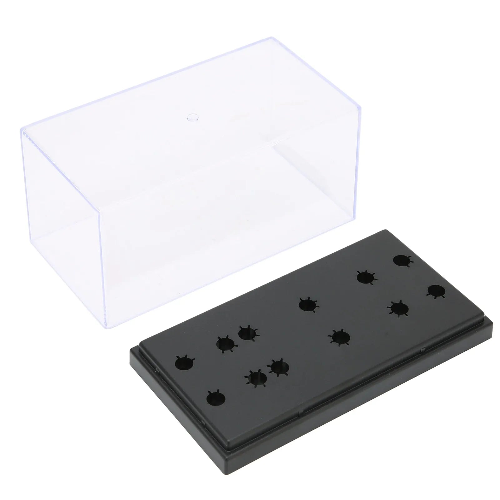Home Music Phonograph Shell Case Phonograph Head Storage Box High End Phonograph Head Long Needle Rack Display Sample Box