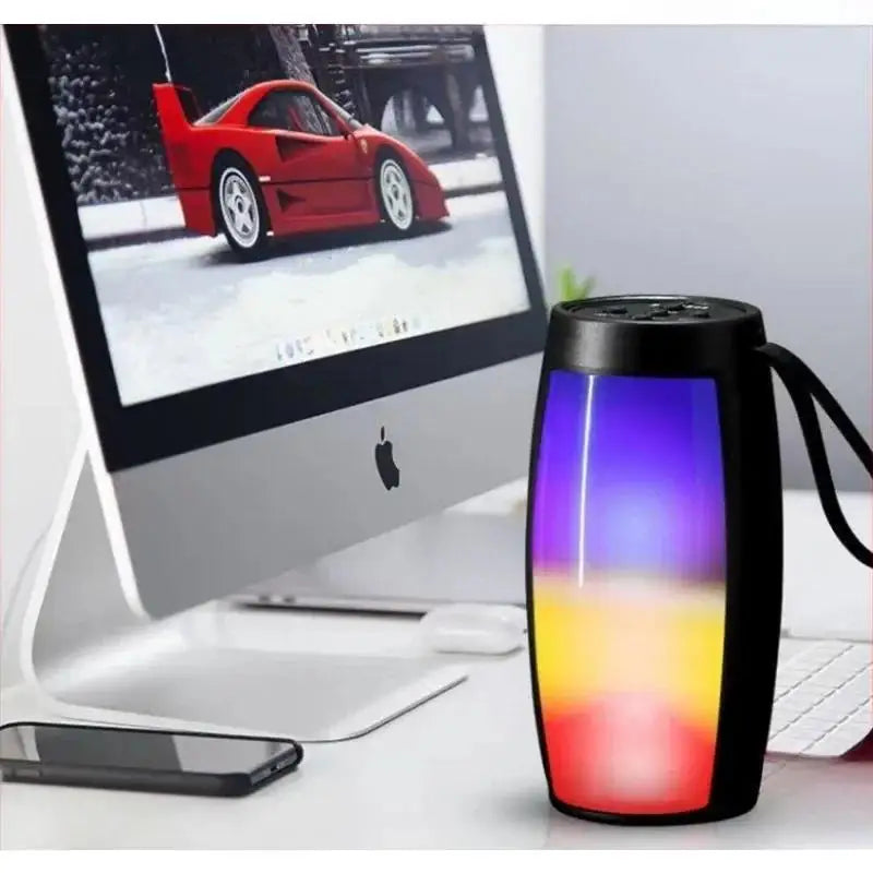 TWS Shocking Heavy Bass Outdoor Portable Wireless Bluetooth Speaker Household Small Speaker High Volume Subwoofer