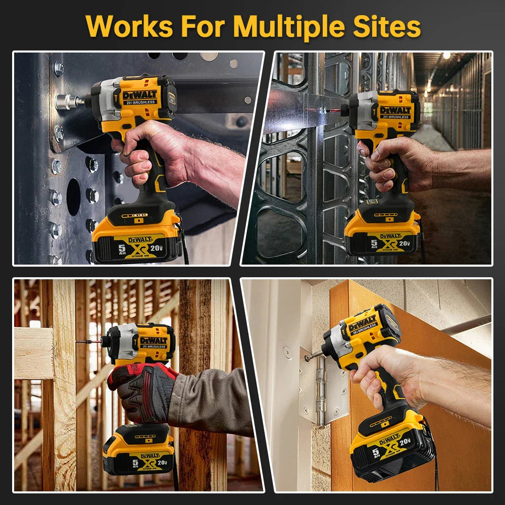 Dewalt DCF860 Lightweight Electric Screwdriver Power Tool Utilizing 20V Battery Compact And Powerful Brand Screwdriver