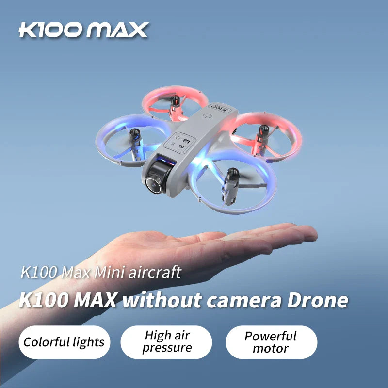 Upgrade K100 MAX HD 8K Drone Dual Cameras FPV Transmission Obstacle Avoidance Optical Flow Professional Aerial Photography Video