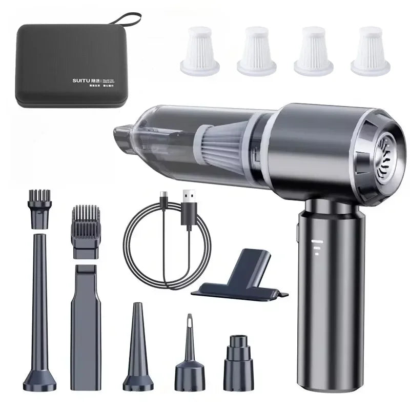 Car Vacuum Cleaner High Power Portable Handheld Wireless Brushless Motor Cleaning Machine Powerful Air Duster for Home Appliance