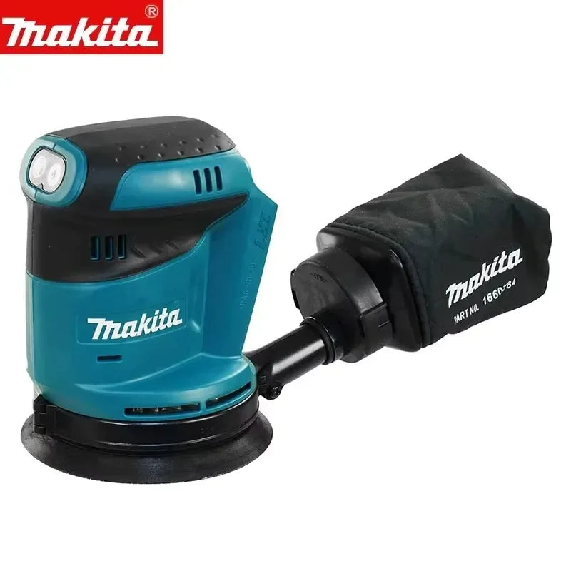 Makita DBO180Z 18V Brushless Cordless Rechargeable Disc Random Orbital Sander Woodworking Sanding Putty Polishing Bare Tool