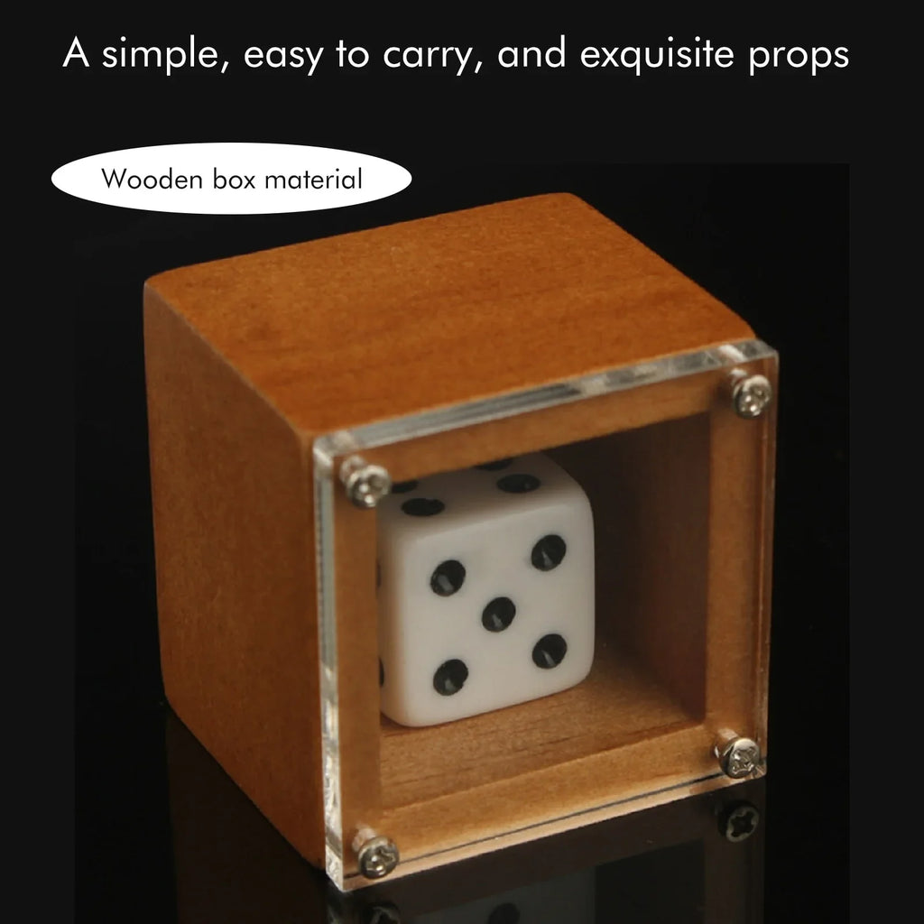 Magic Dice Magic Props Dice Trick Dot Number Change Dice Magic Stage Illusion Props Toys For Kids Adults