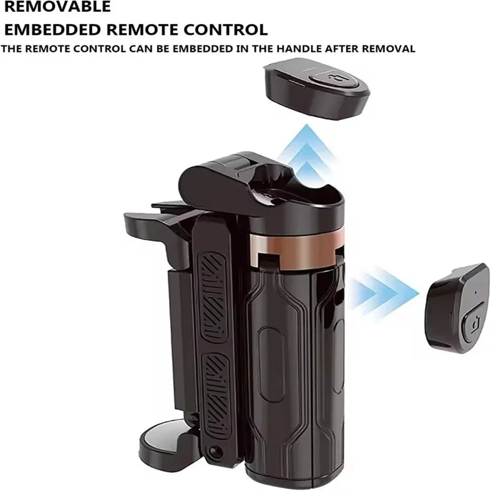 Roreta 2025 New Mobile selfie stick handle, tripod photography tool handheld stabilizer shooting assistant travel portable stand