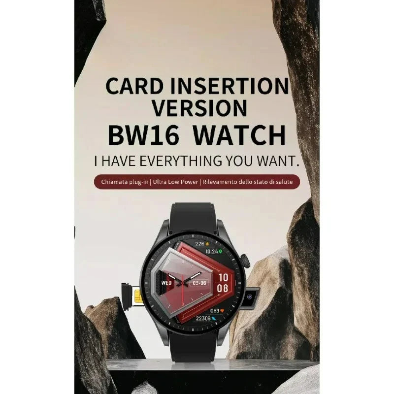 Built-in GPS Smart Watch BW16 Compass Large Battery Heart Rate Monitor Sport Waterproof Bluetooth Call Smartwatch Men Women