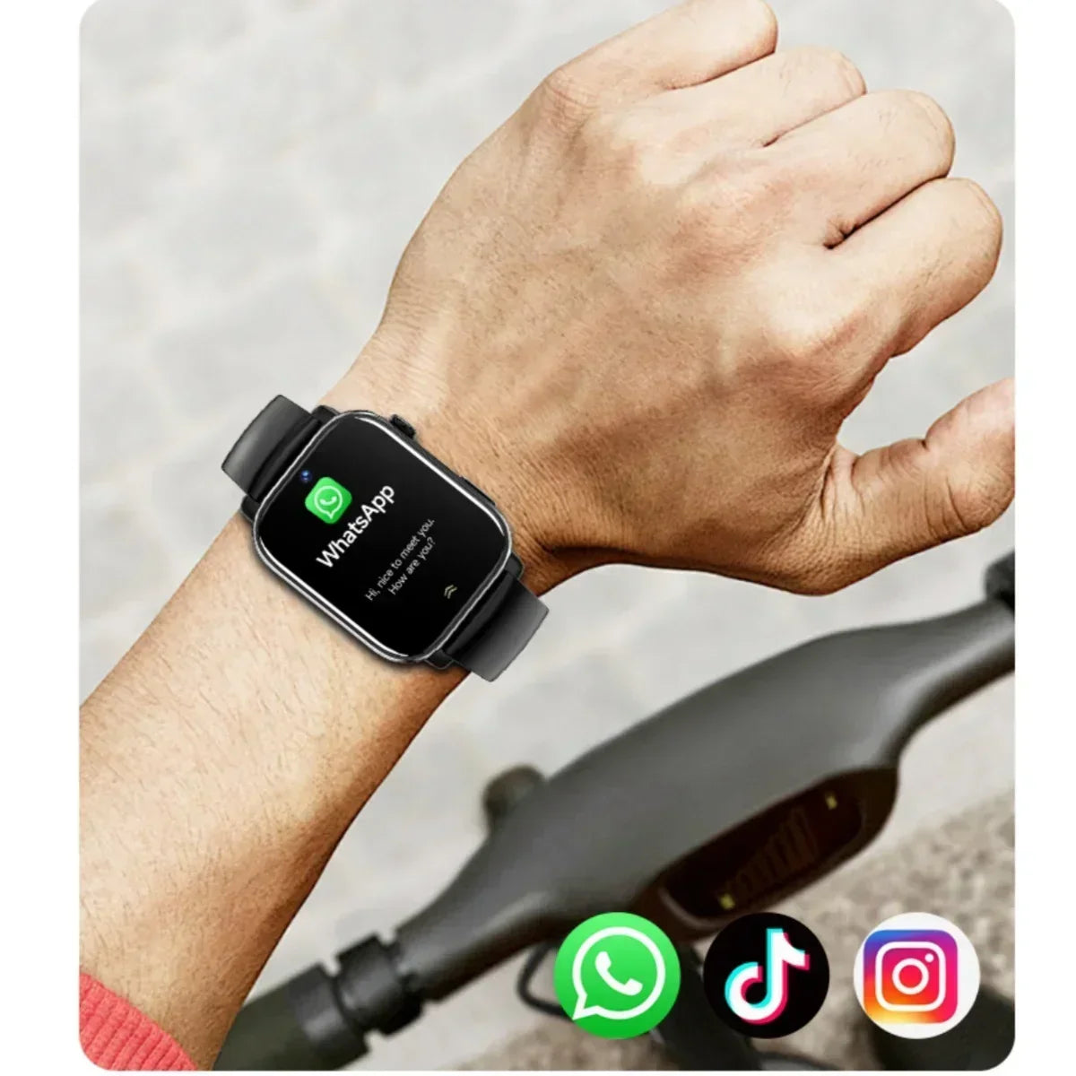 New 4G 5G smartwatch I1 Wifi GPS 1.99 inch HD screen HD dual camera SIM card APP download Sport Android Men Women Smartwatch