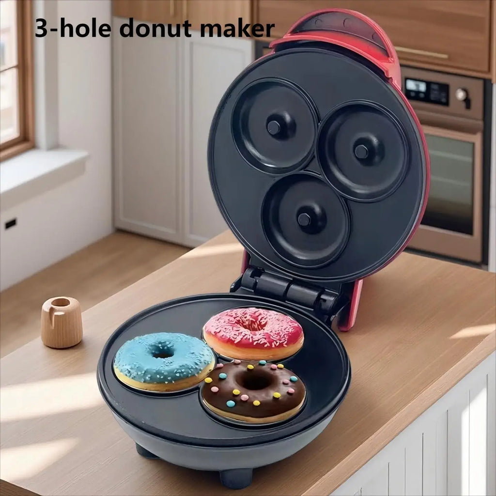 Portable Mini Cake Machine Heating Block Easy to Clean Breakfast Machine Suitable for Kitchen and Home