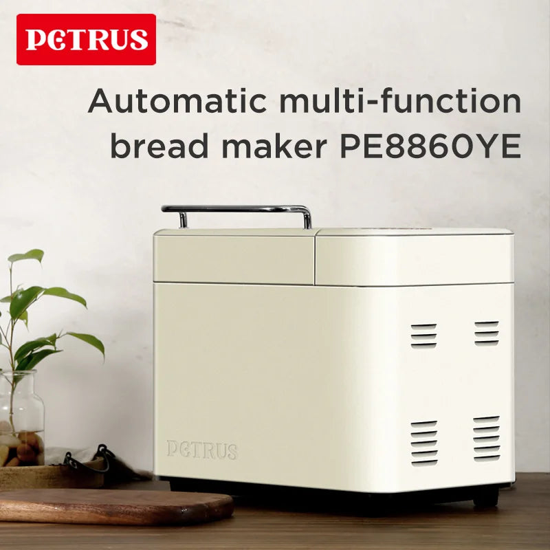 Petrus Bread Maker Machine 2lb Automatic Multi-function Bread Maker With Automatic Nuts Dispenser