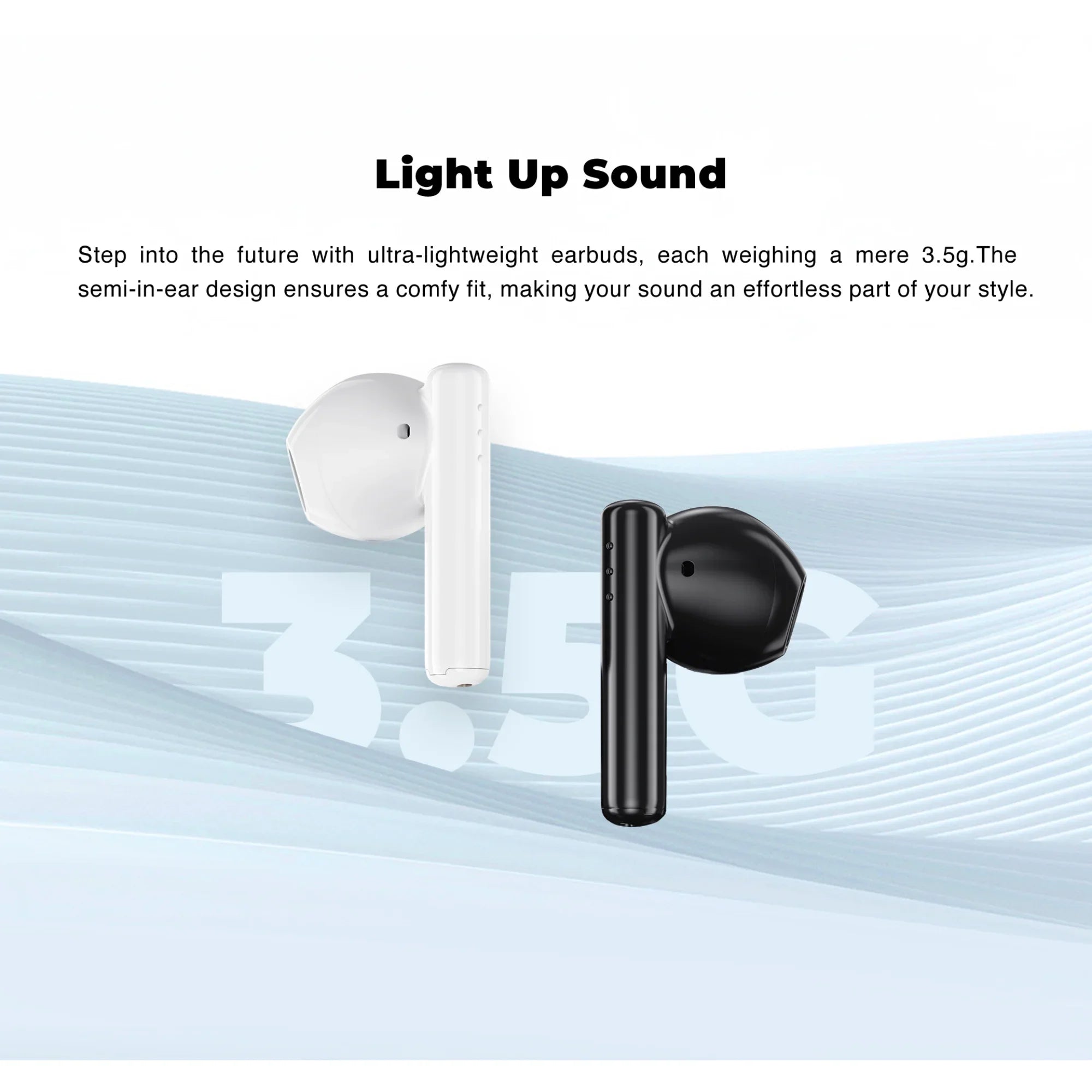 Black Shark Lucifer T9 Wireless Earphones, TWS Bluetooth 5.3 Gaming Earbuds, 40h Playback 13mm Dynamic Driver IPX4 Waterproof